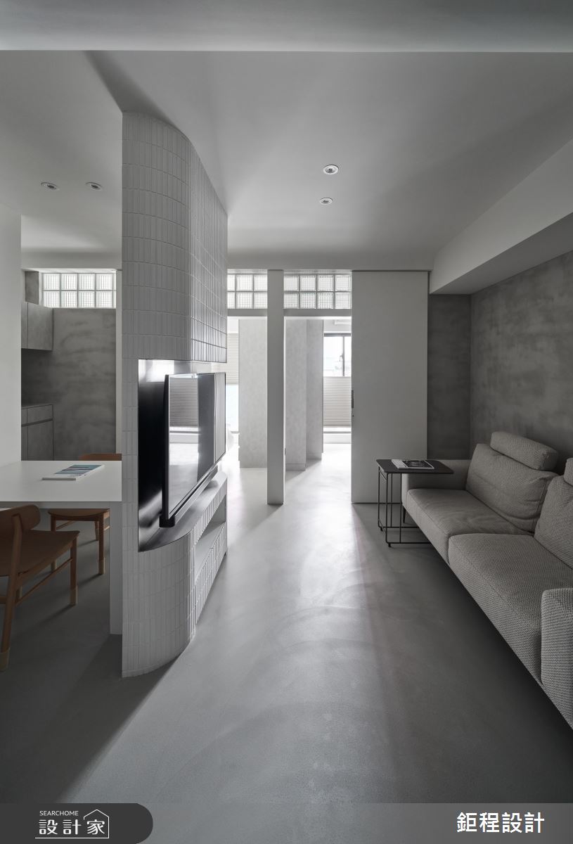 14坪新成屋(5年以下)＿現代風客廳案例圖片＿鉅程設計＿鉅程_NO.08 New Taipei City-T宅之11