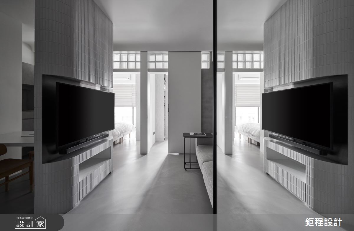 14坪新成屋(5年以下)＿現代風客廳案例圖片＿鉅程設計＿鉅程_NO.08 New Taipei City-T宅之12