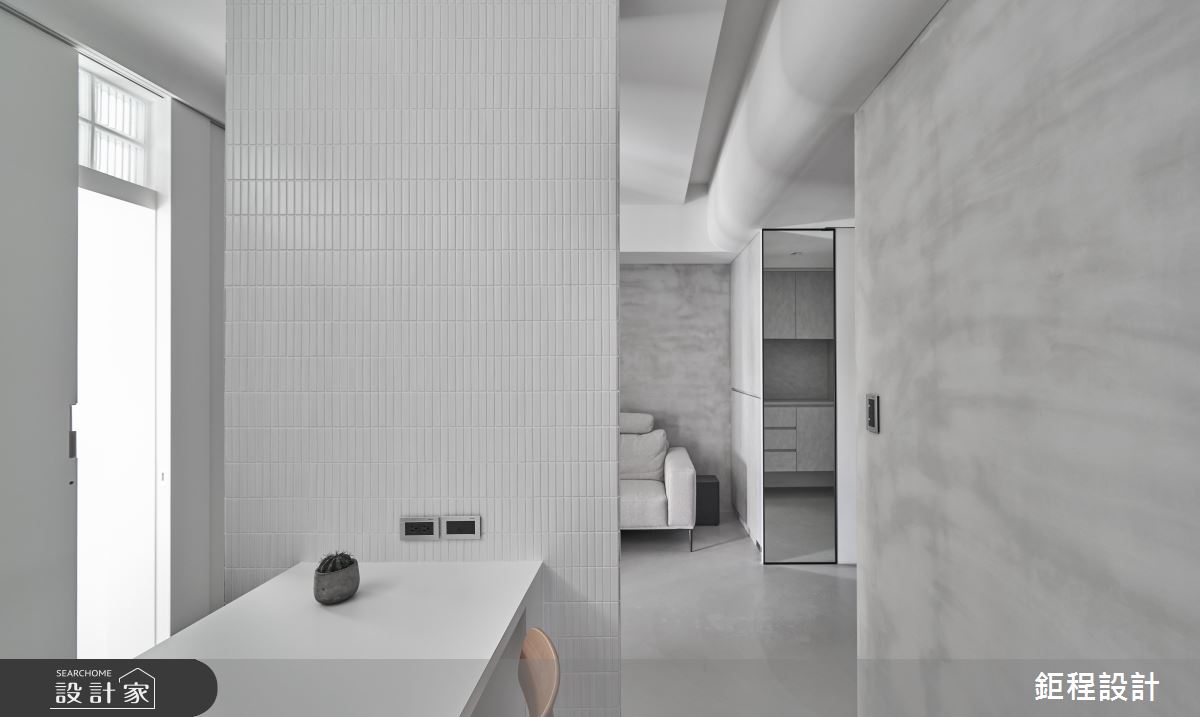 14坪新成屋(5年以下)＿現代風客廳餐廳案例圖片＿鉅程設計＿鉅程_NO.08 New Taipei City-T宅之4