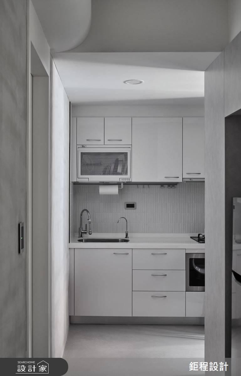 14坪新成屋(5年以下)＿現代風廚房案例圖片＿鉅程設計＿鉅程_NO.08 New Taipei City-T宅之15