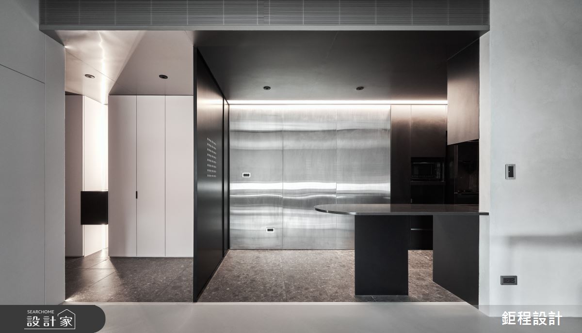 27坪新成屋(5年以下)＿現代風餐廳中島案例圖片＿鉅程設計＿鉅程_NO.10 Banqiao-C宅之13