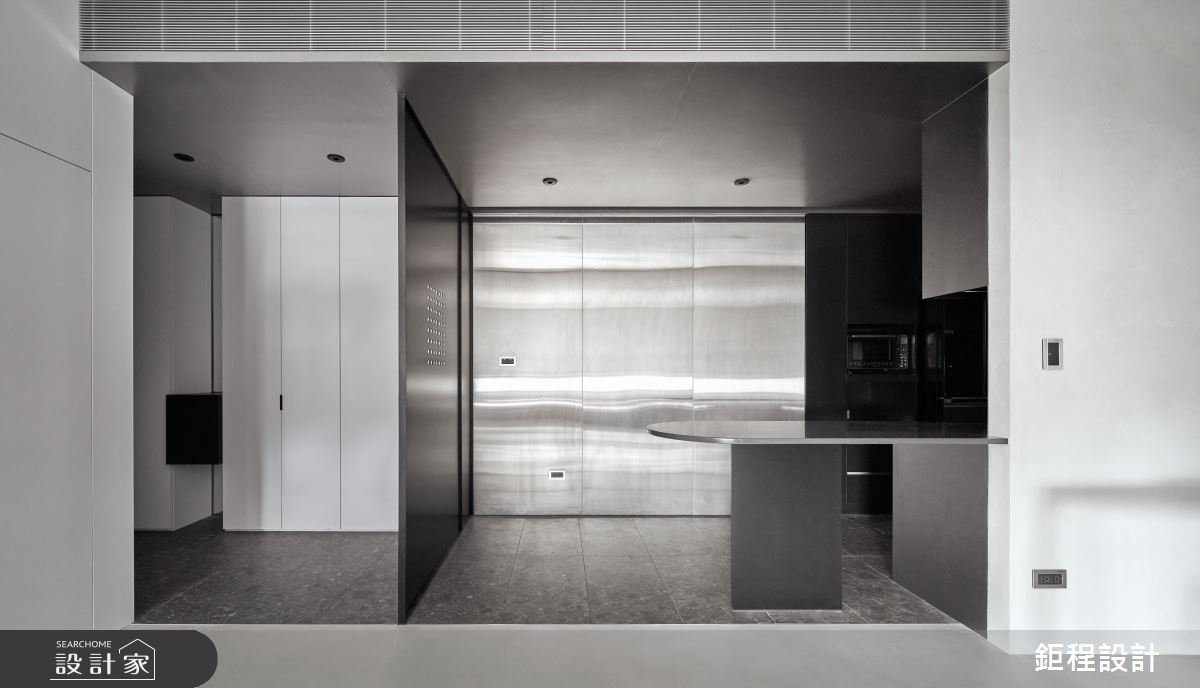 27坪新成屋(5年以下)＿現代風餐廳中島案例圖片＿鉅程設計＿鉅程_NO.10 Banqiao-C宅之14
