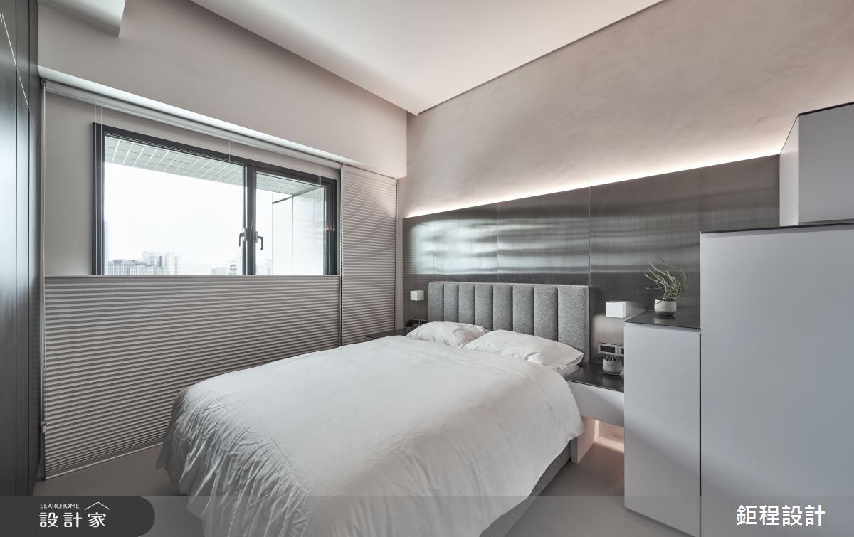 27坪新成屋(5年以下)＿現代風臥室案例圖片＿鉅程設計＿鉅程_NO.10 Banqiao-C宅之23