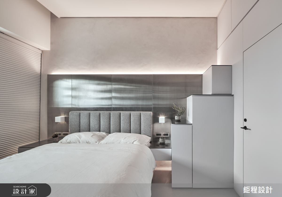 27坪新成屋(5年以下)＿現代風臥室案例圖片＿鉅程設計＿鉅程_NO.10 Banqiao-C宅之24