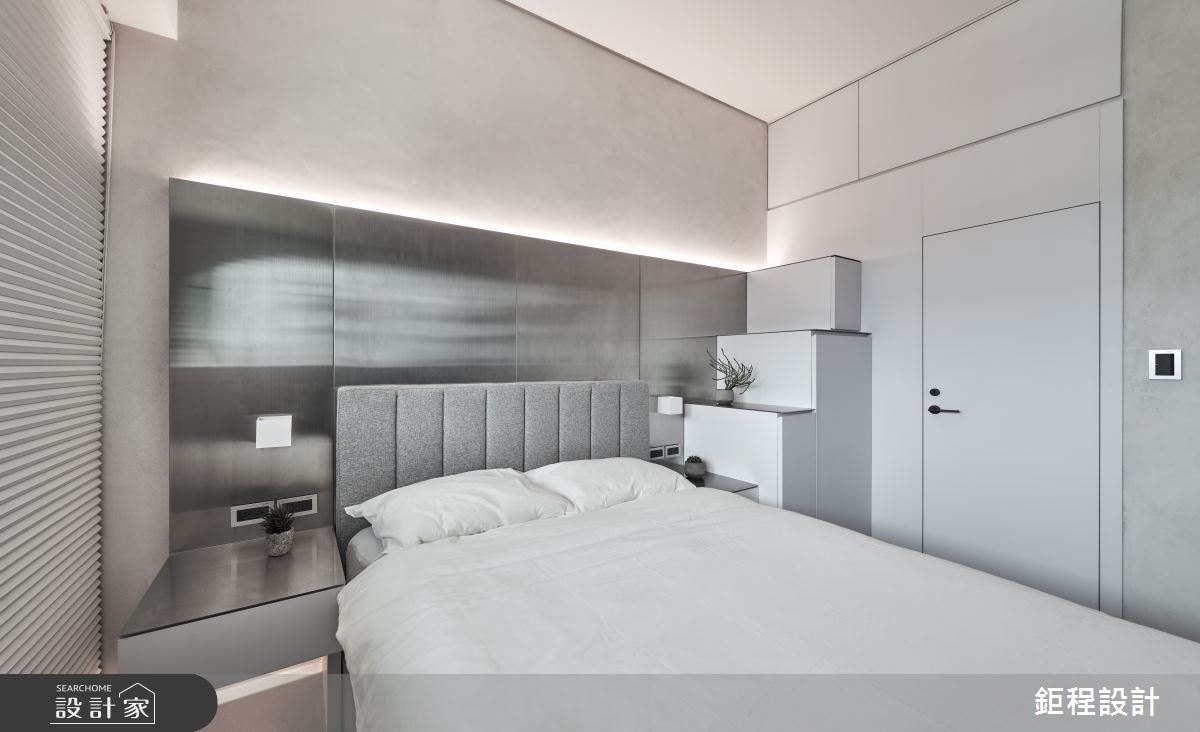 27坪新成屋(5年以下)＿現代風臥室案例圖片＿鉅程設計＿鉅程_NO.10 Banqiao-C宅之25