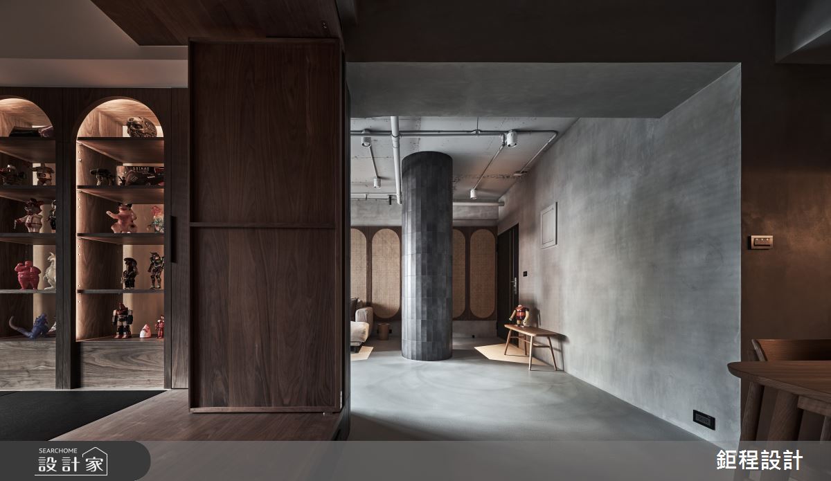 45坪中古屋(5~15年)＿混搭風走廊案例圖片＿鉅程設計＿鉅程_NO.13 New Taipei City-C宅之7