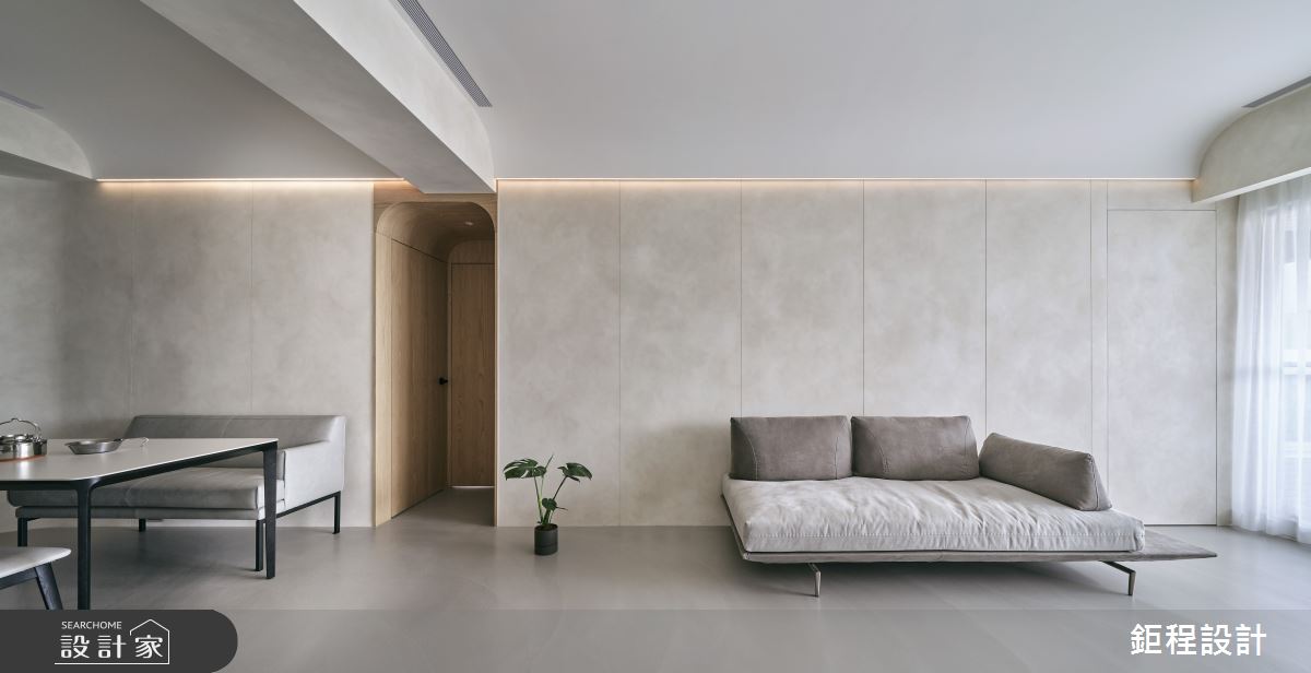 40坪新成屋(5年以下)＿混搭風客廳餐廳案例圖片＿鉅程設計＿鉅程_NO.14 Taipei-L宅之5