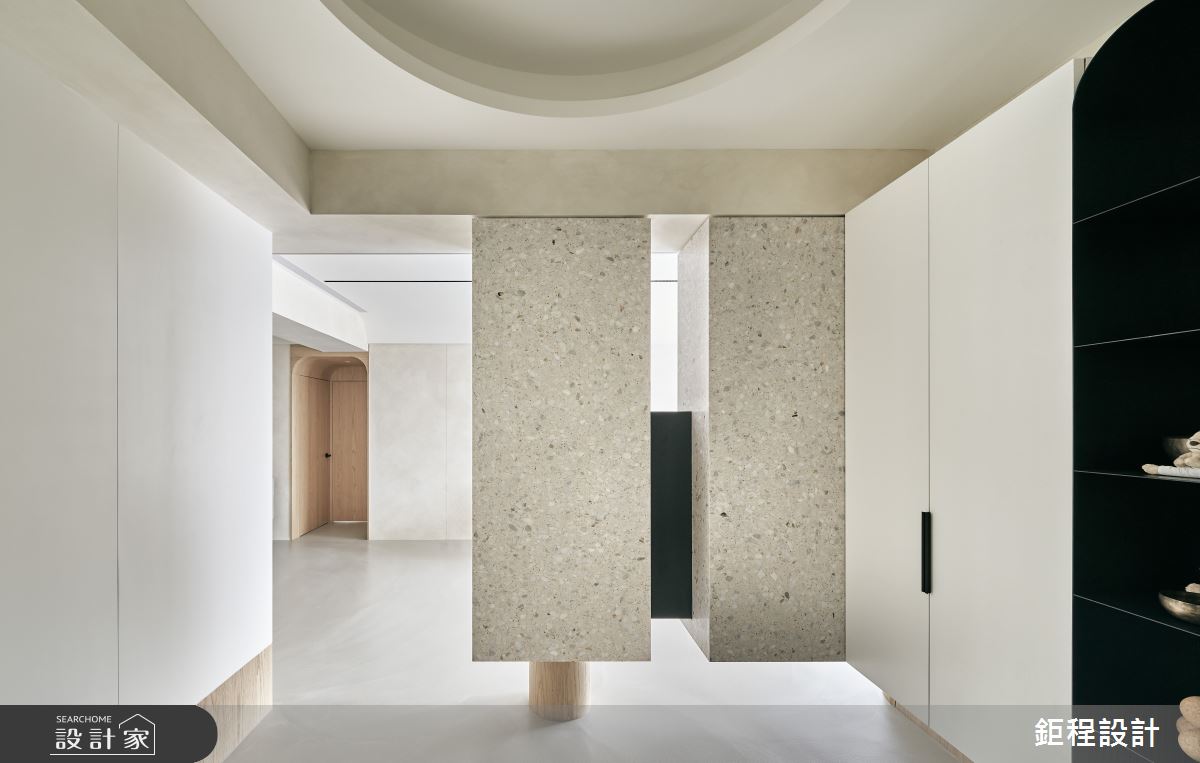 40坪新成屋(5年以下)＿混搭風玄關案例圖片＿鉅程設計＿鉅程_NO.14 Taipei-L宅之6