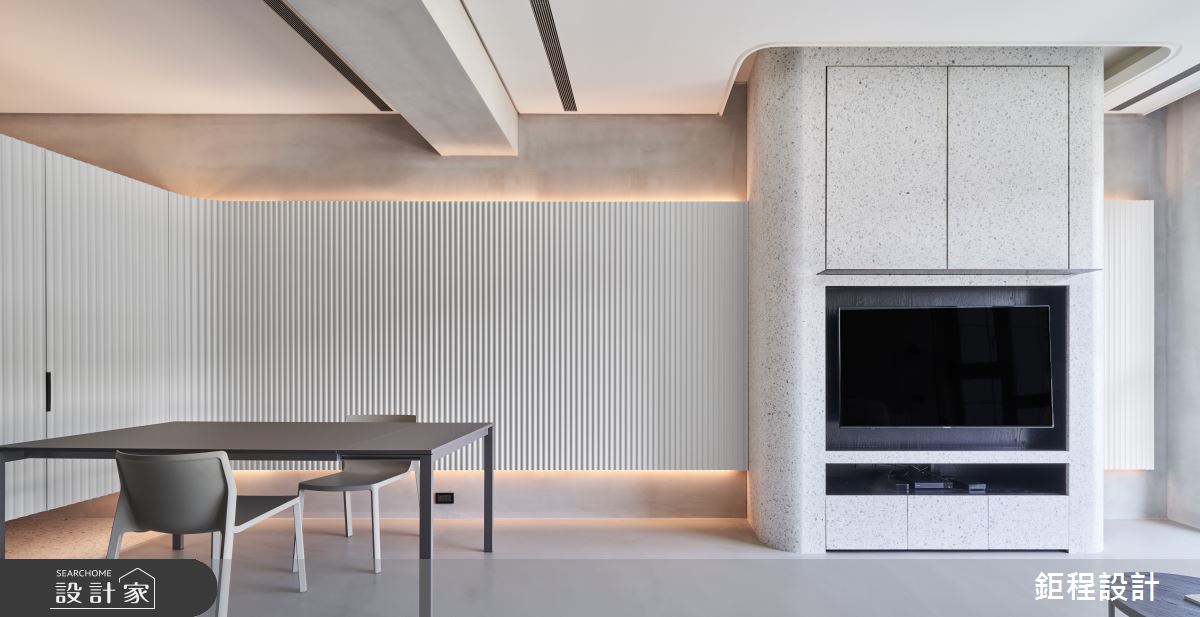 28坪新成屋(5年以下)＿現代風客廳餐廳案例圖片＿鉅程設計＿鉅程_NO.15 Taipei-C宅之11