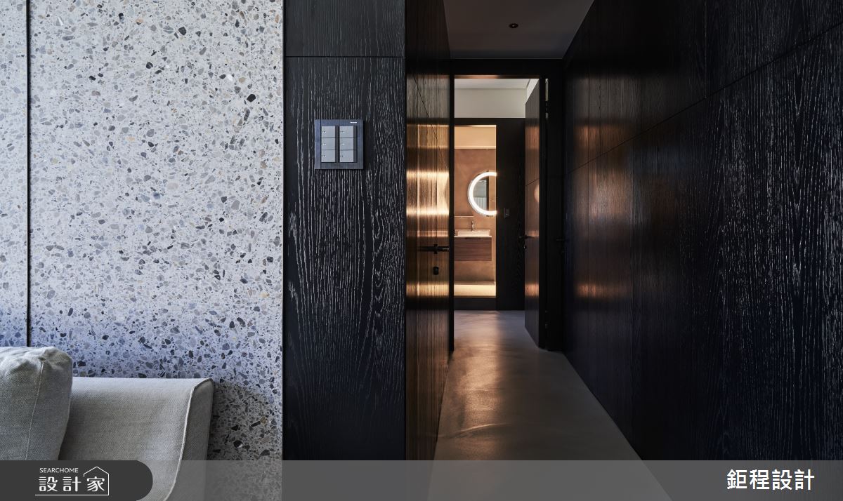 28坪新成屋(5年以下)＿現代風走廊案例圖片＿鉅程設計＿鉅程_NO.15 Taipei-C宅之17