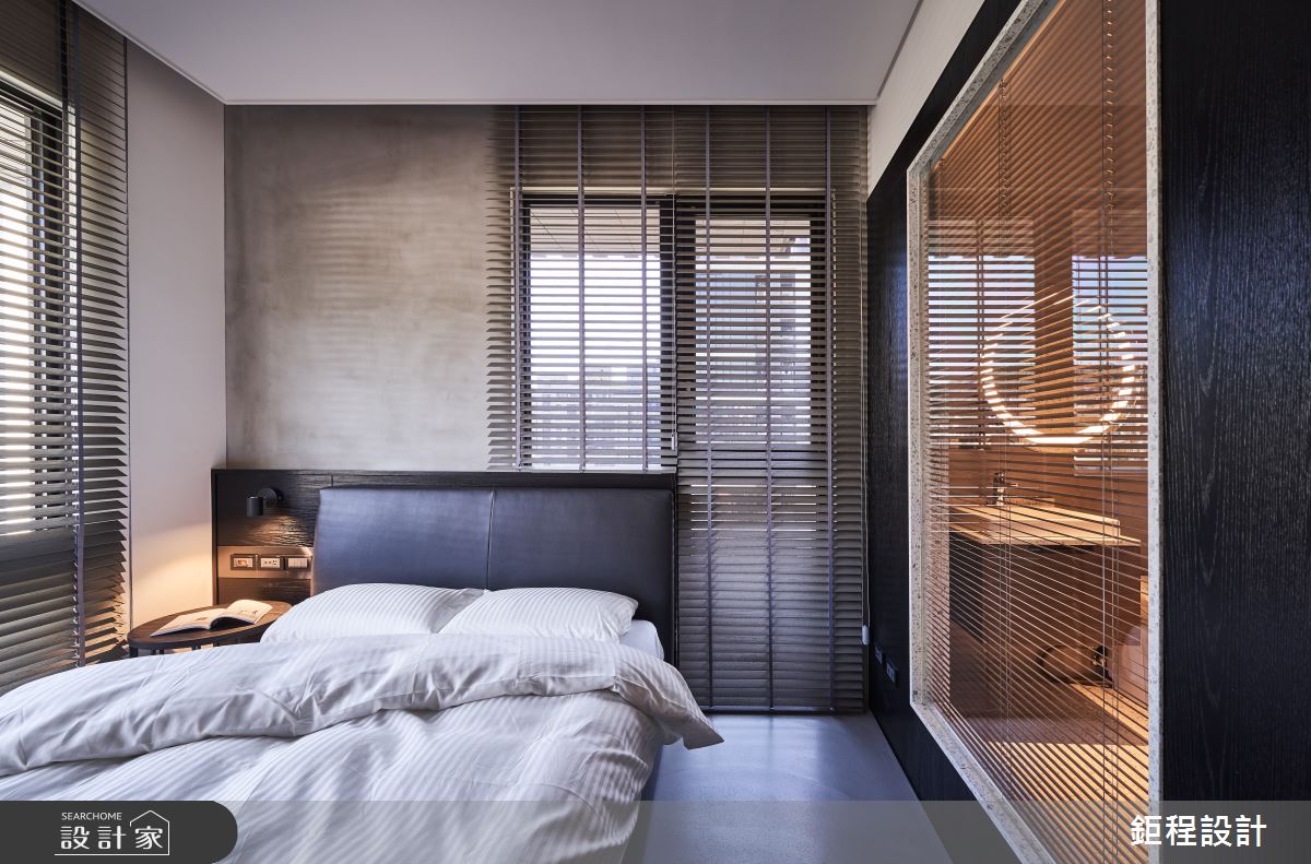 28坪新成屋(5年以下)＿現代風臥室案例圖片＿鉅程設計＿鉅程_NO.15 Taipei-C宅之23