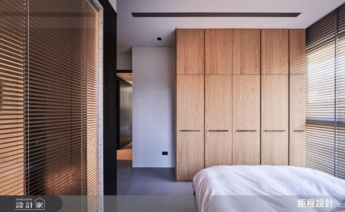 28坪新成屋(5年以下)＿現代風臥室案例圖片＿鉅程設計＿鉅程_NO.15 Taipei-C宅之24