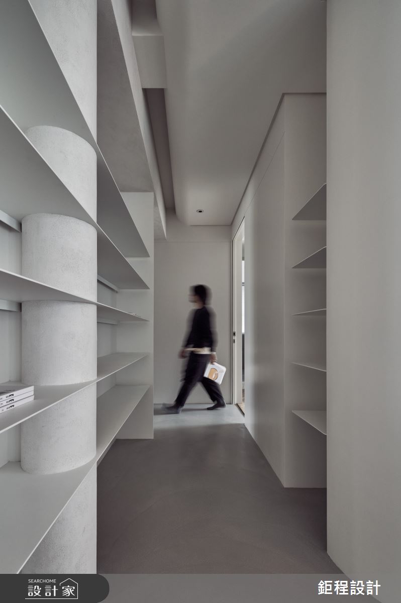48坪中古屋(5~15年)＿現代風走廊案例圖片＿鉅程設計＿鉅程_NO.16 Taipei-H宅之26