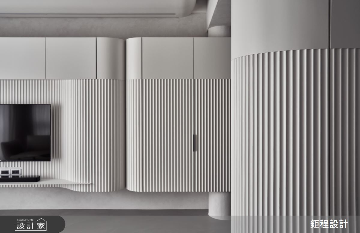 48坪中古屋(5~15年)＿現代風客廳案例圖片＿鉅程設計＿鉅程_NO.16 Taipei-H宅之18