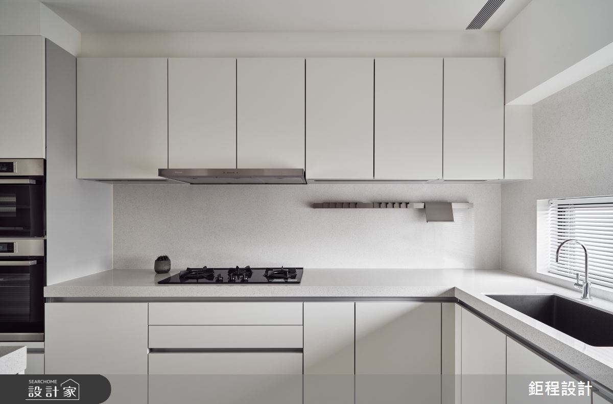 48坪中古屋(5~15年)＿現代風廚房案例圖片＿鉅程設計＿鉅程_NO.16 Taipei-H宅之35
