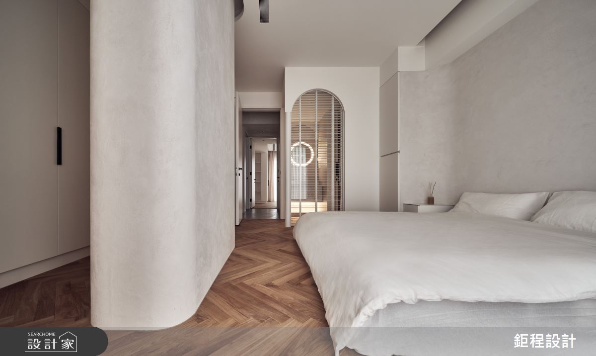 48坪中古屋(5~15年)＿現代風臥室案例圖片＿鉅程設計＿鉅程_NO.16 Taipei-H宅之38