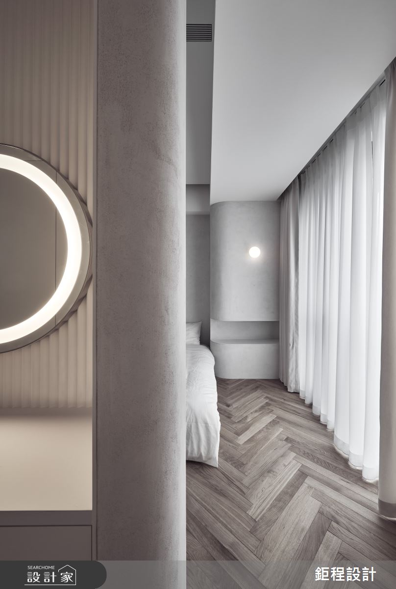 48坪中古屋(5~15年)＿現代風臥室案例圖片＿鉅程設計＿鉅程_NO.16 Taipei-H宅之42