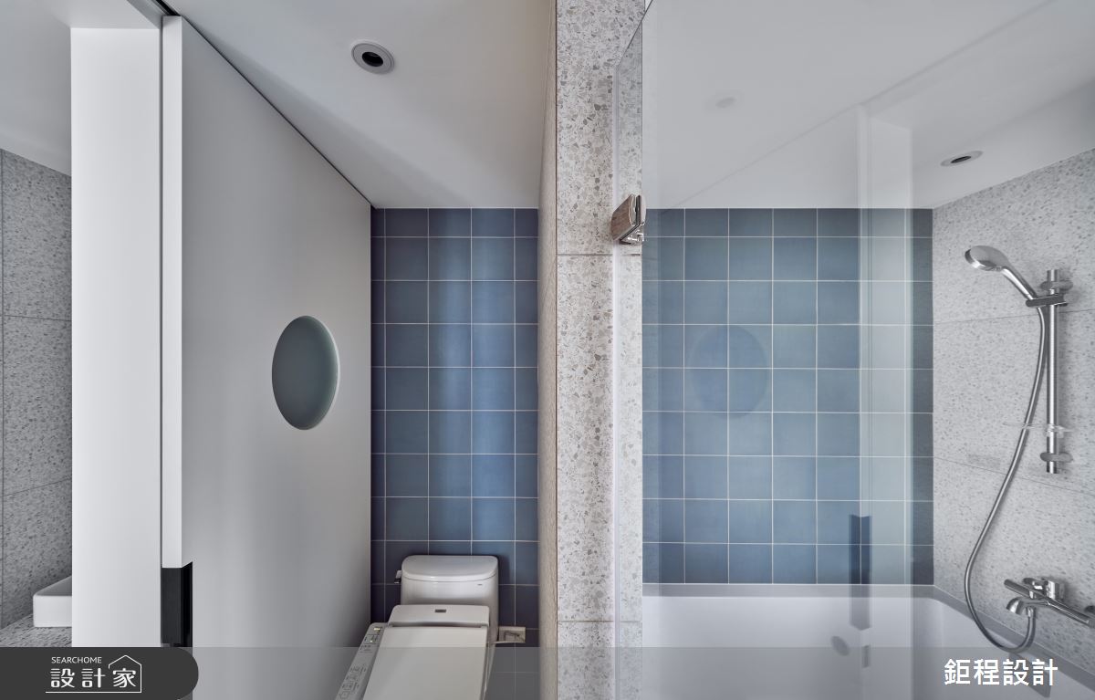 48坪中古屋(5~15年)＿現代風浴室案例圖片＿鉅程設計＿鉅程_NO.16 Taipei-H宅之47