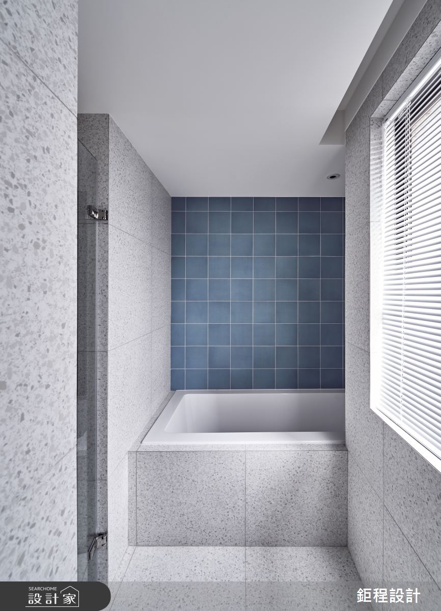 48坪中古屋(5~15年)＿現代風浴室案例圖片＿鉅程設計＿鉅程_NO.16 Taipei-H宅之48