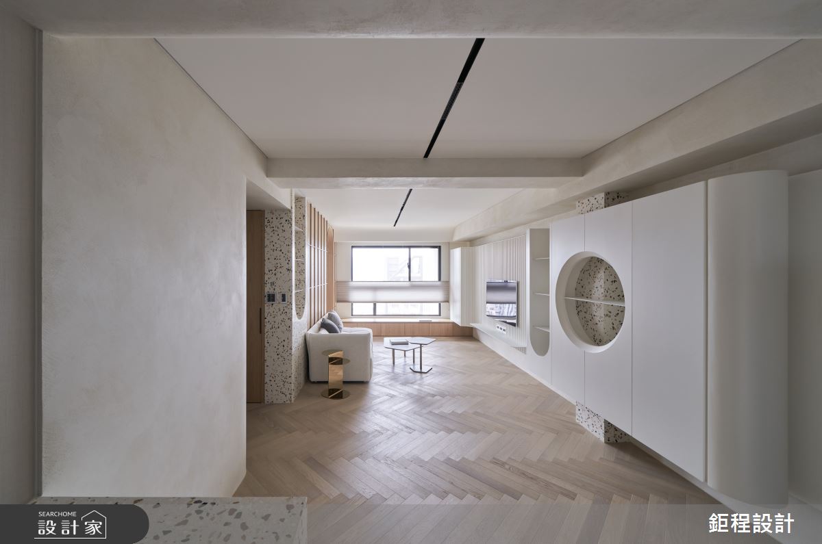 28坪新成屋(5年以下)＿現代風客廳案例圖片＿鉅程設計＿鉅程_NO.17 Taipei-L宅之17