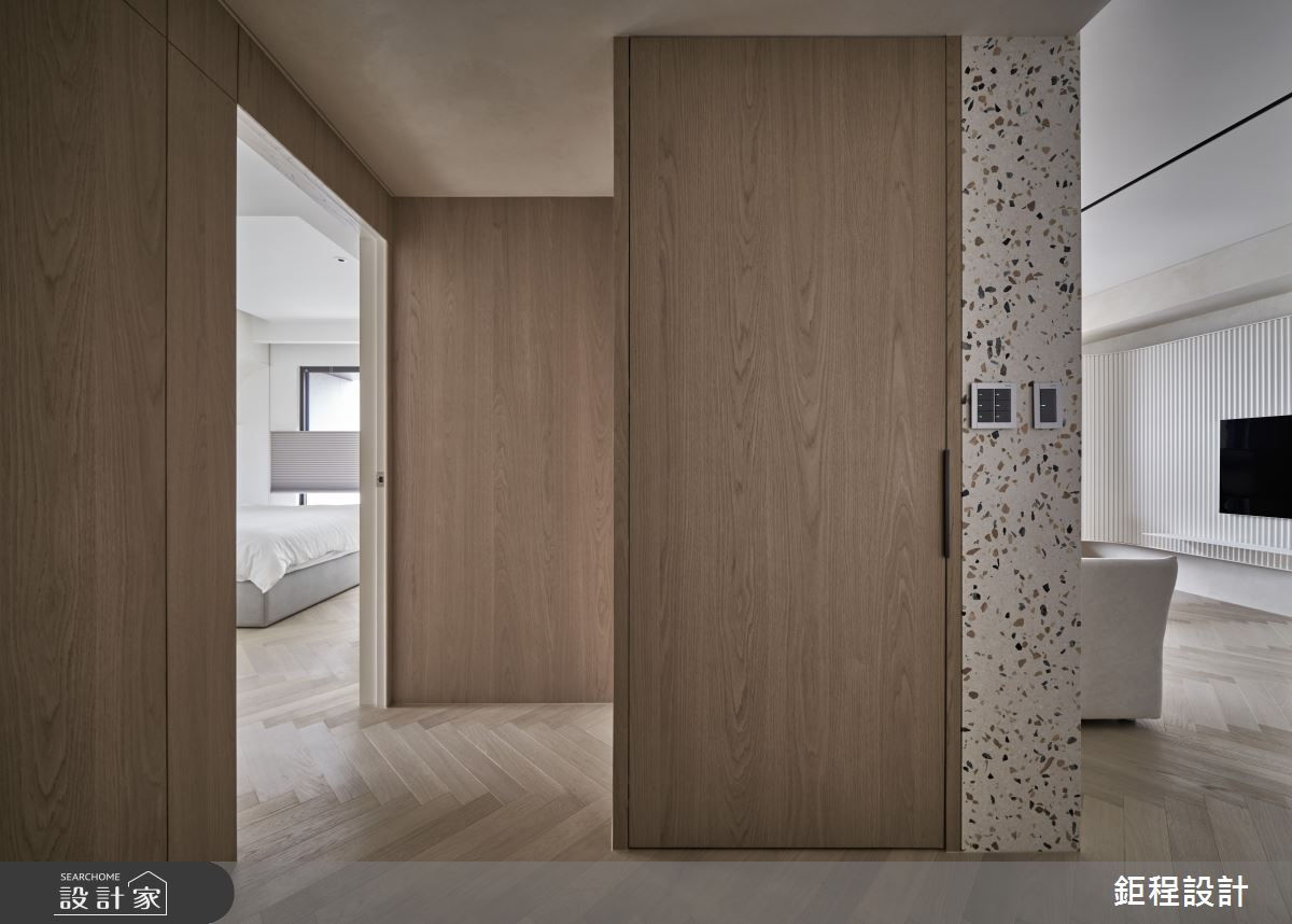 28坪新成屋(5年以下)＿現代風走廊案例圖片＿鉅程設計＿鉅程_NO.17 Taipei-L宅之22
