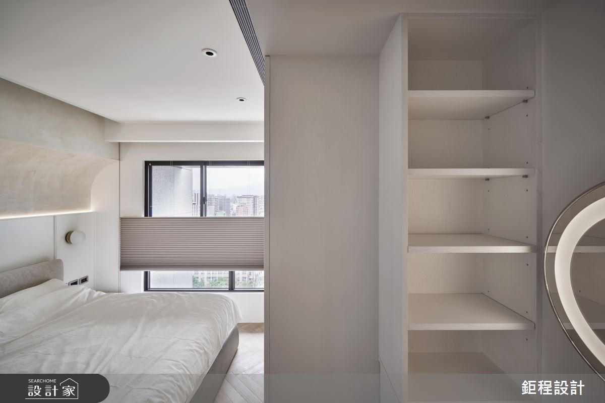 28坪新成屋(5年以下)＿現代風臥室案例圖片＿鉅程設計＿鉅程_NO.17 Taipei-L宅之24