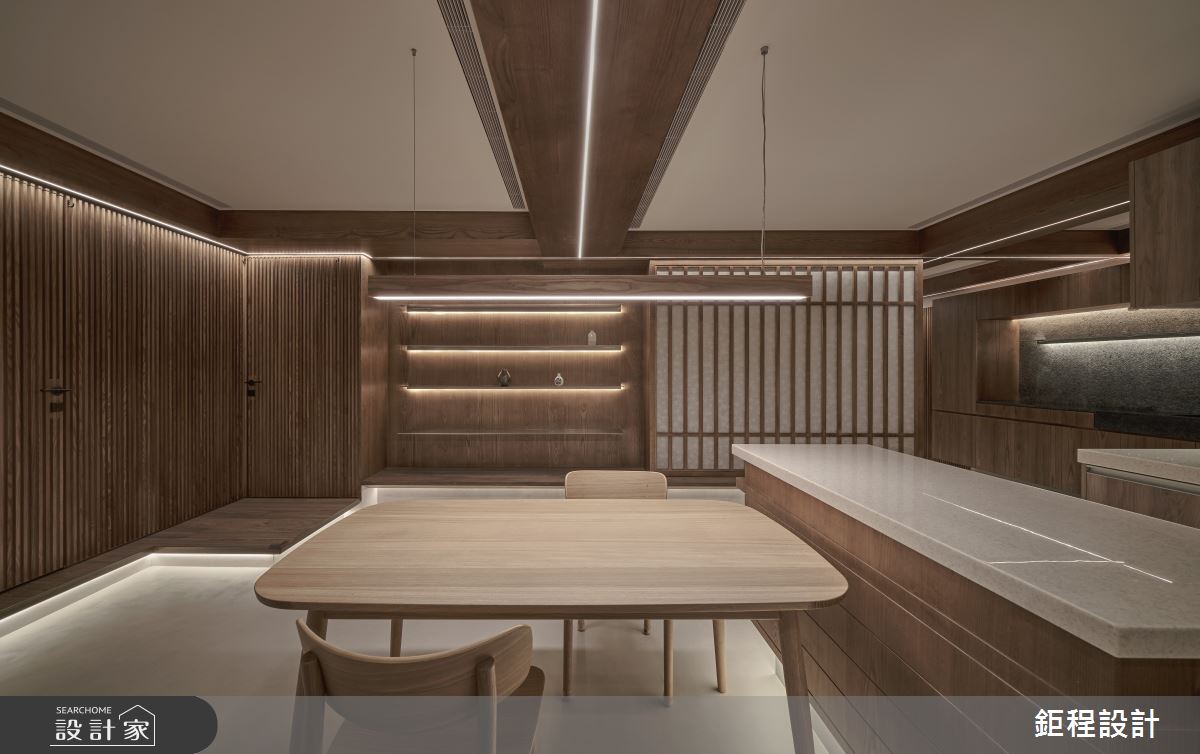 50坪老屋(16~30年)＿日式風餐廳中島案例圖片＿鉅程設計＿鉅程_NO.18 New Taipei City-C宅之15