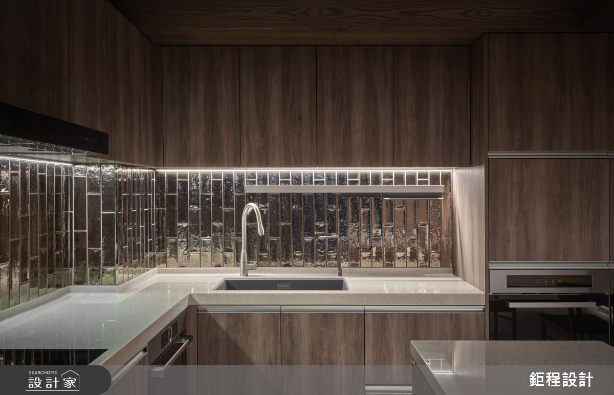 50坪老屋(16~30年)＿日式風廚房中島案例圖片＿鉅程設計＿鉅程_NO.18 New Taipei City-C宅之13