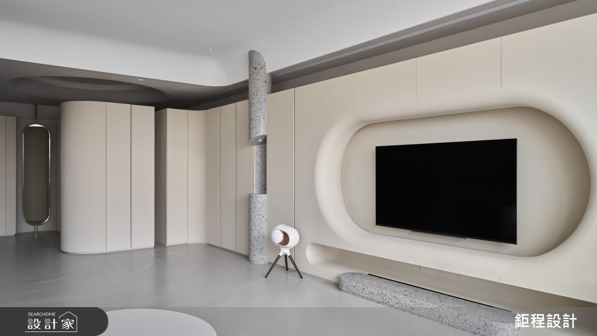 50坪新成屋(5年以下)＿現代風客廳案例圖片＿鉅程設計＿鉅程_NO.19 Taipei City-T宅之18