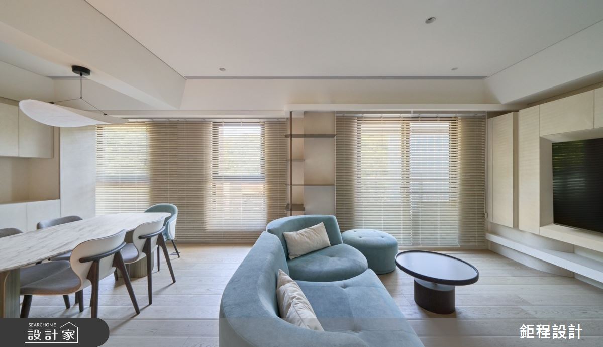 30坪毛胚屋＿現代風客廳餐廳案例圖片＿鉅程設計＿鉅程_NO.20之7
