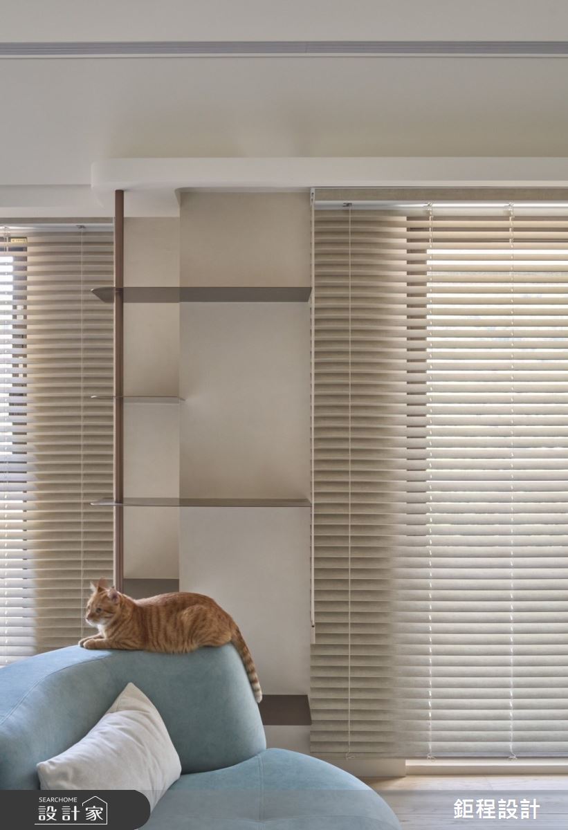 30坪毛胚屋＿現代風客廳寵物案例圖片＿鉅程設計＿鉅程_NO.20之6