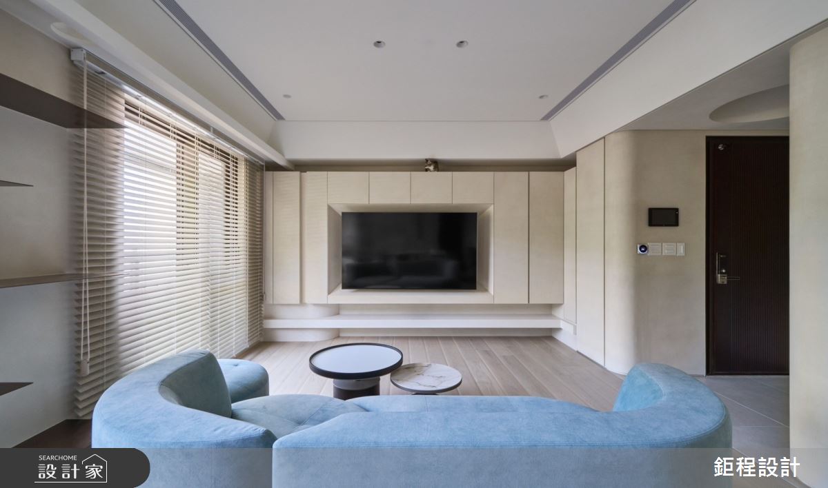 30坪毛胚屋＿現代風客廳案例圖片＿鉅程設計＿鉅程_NO.20之2