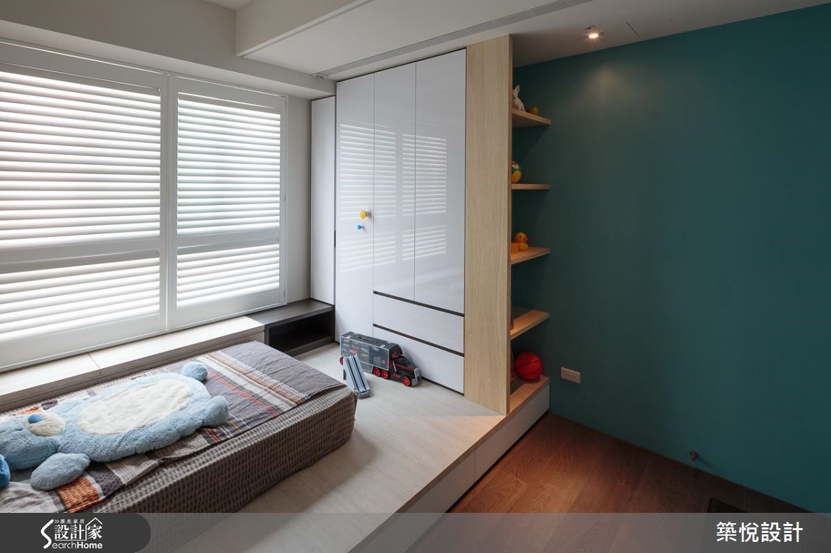 30坪新成屋(5年以下)＿混搭風臥室臥榻案例圖片＿築悅空間設計＿築悅_01之26
