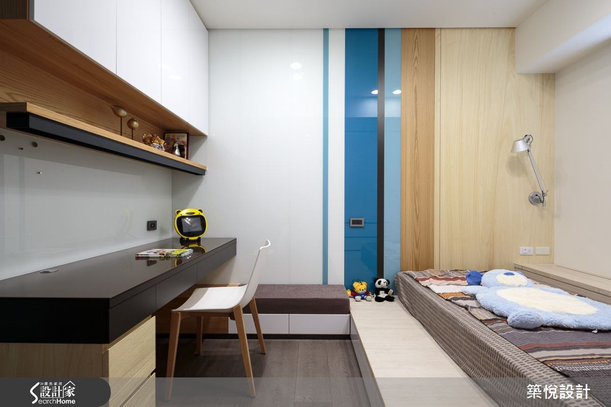 30坪新成屋(5年以下)＿混搭風臥室臥榻案例圖片＿築悅空間設計＿築悅_01之27