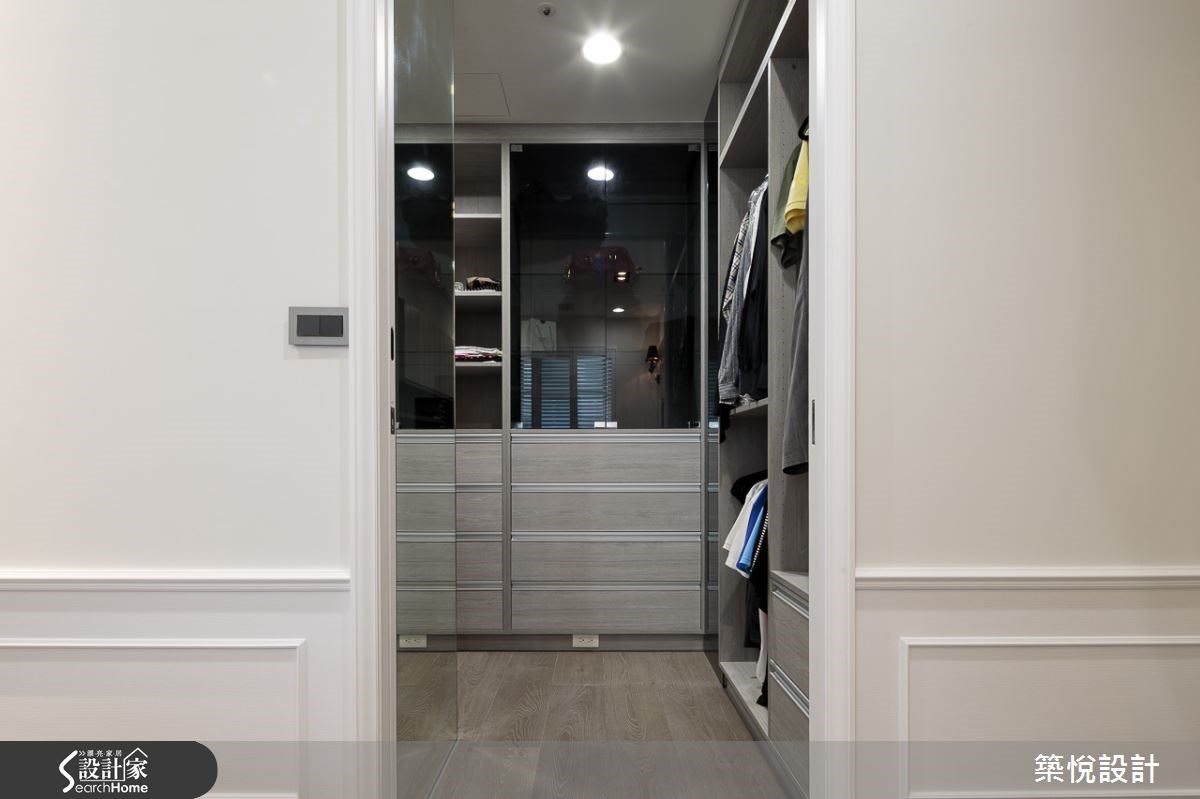 30坪新成屋(5年以下)＿混搭風更衣間案例圖片＿築悅空間設計＿築悅_01之30