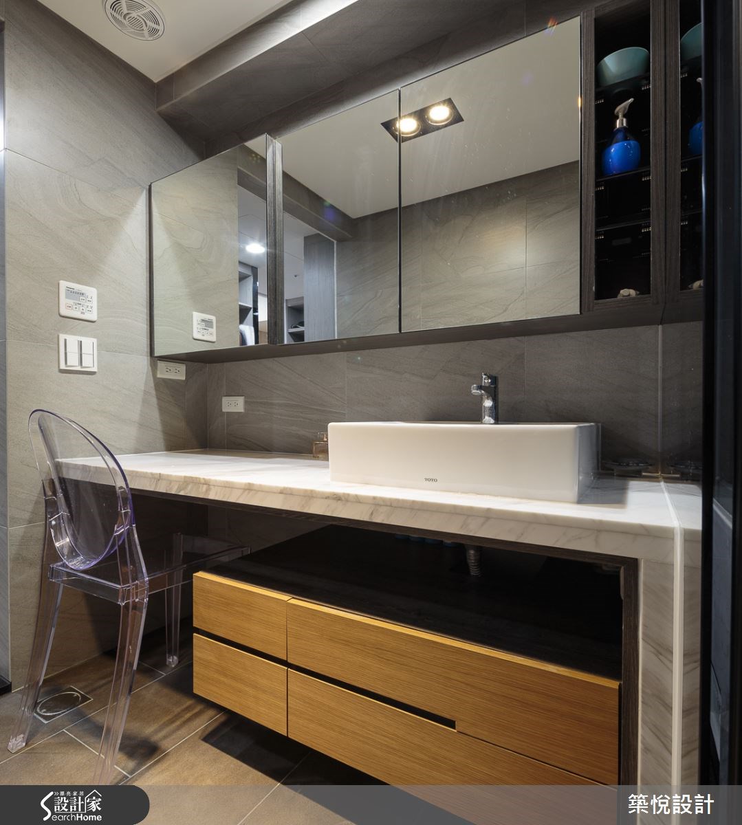 30坪新成屋(5年以下)＿混搭風浴室案例圖片＿築悅空間設計＿築悅_01之34