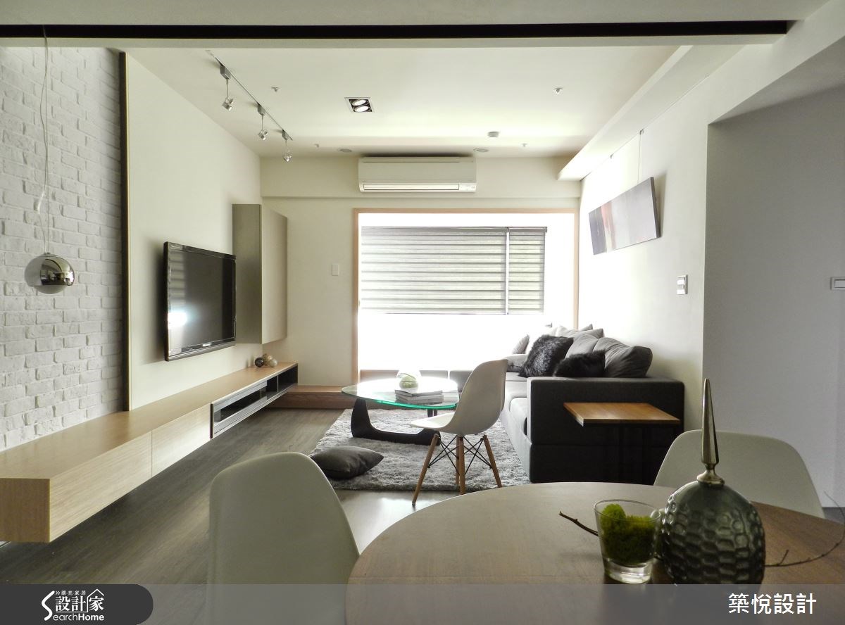 22坪中古屋(5~15年)＿簡約風客廳餐廳案例圖片＿築悅空間設計＿築悅_03之3