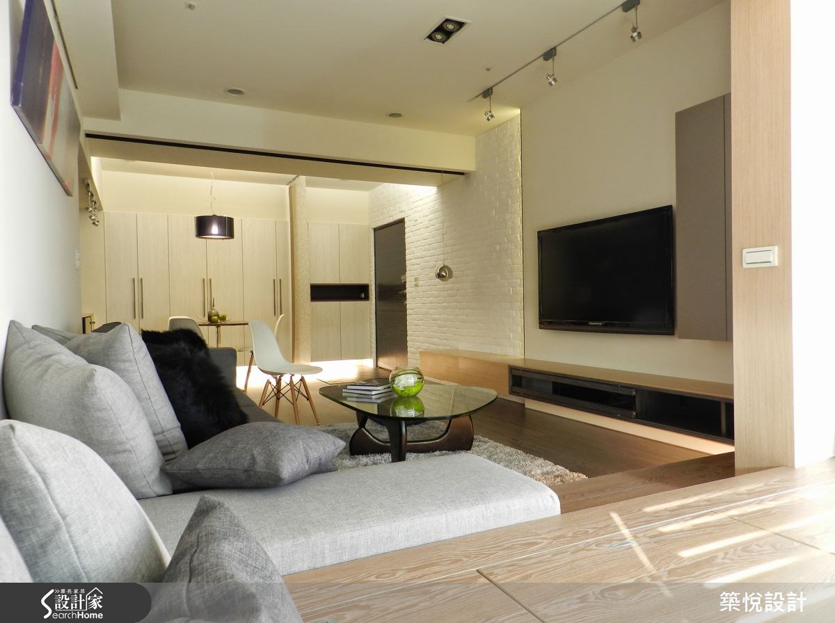 22坪中古屋(5~15年)＿簡約風客廳案例圖片＿築悅空間設計＿築悅_03之6