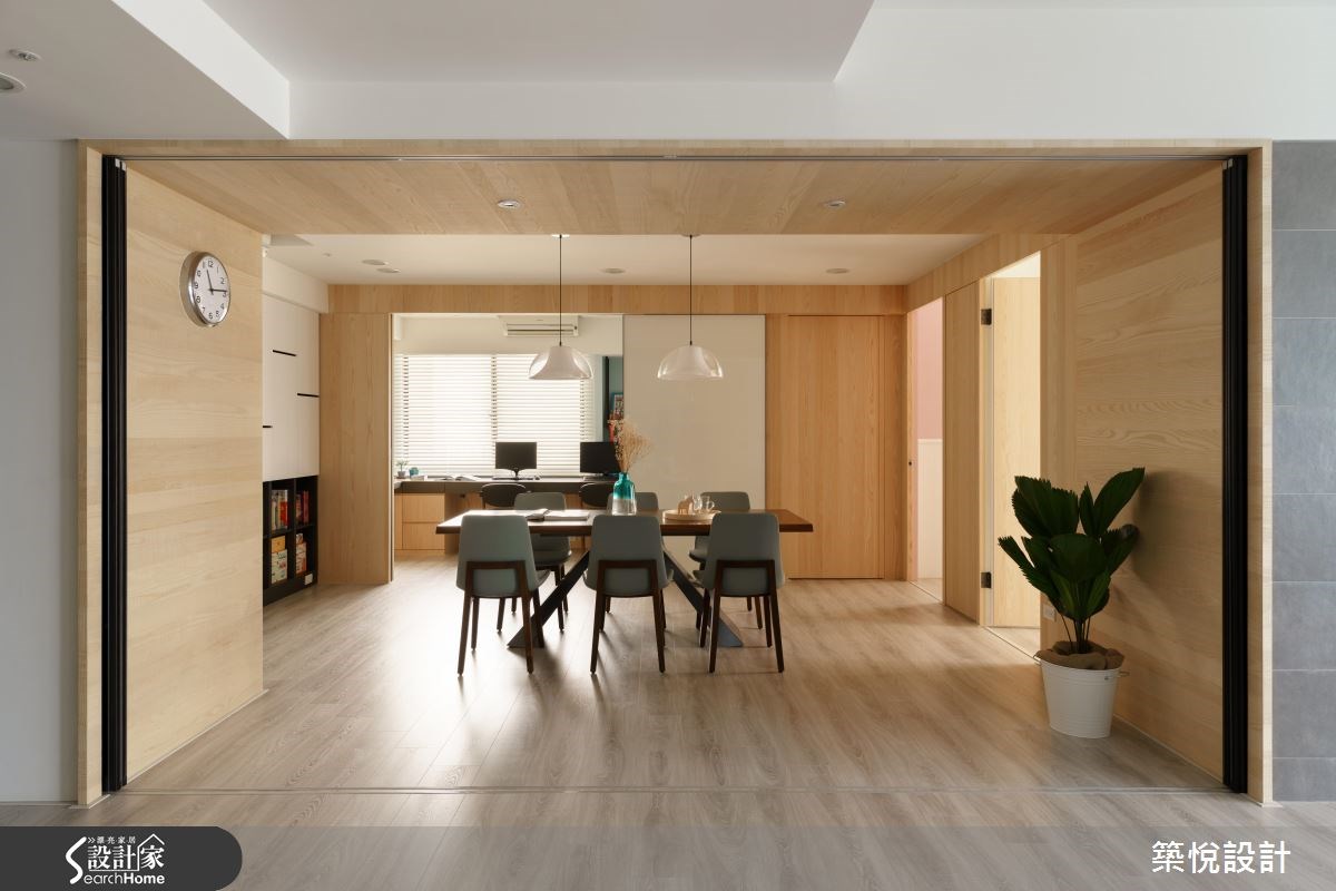 45坪中古屋(5~15年)＿北歐風餐廳案例圖片＿築悅空間設計＿築悅_05之11