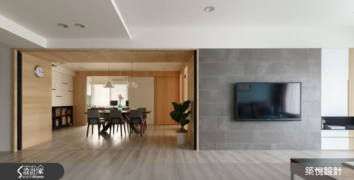 45坪中古屋(5~15年)＿北歐風客廳餐廳案例圖片＿築悅空間設計＿築悅_05之12