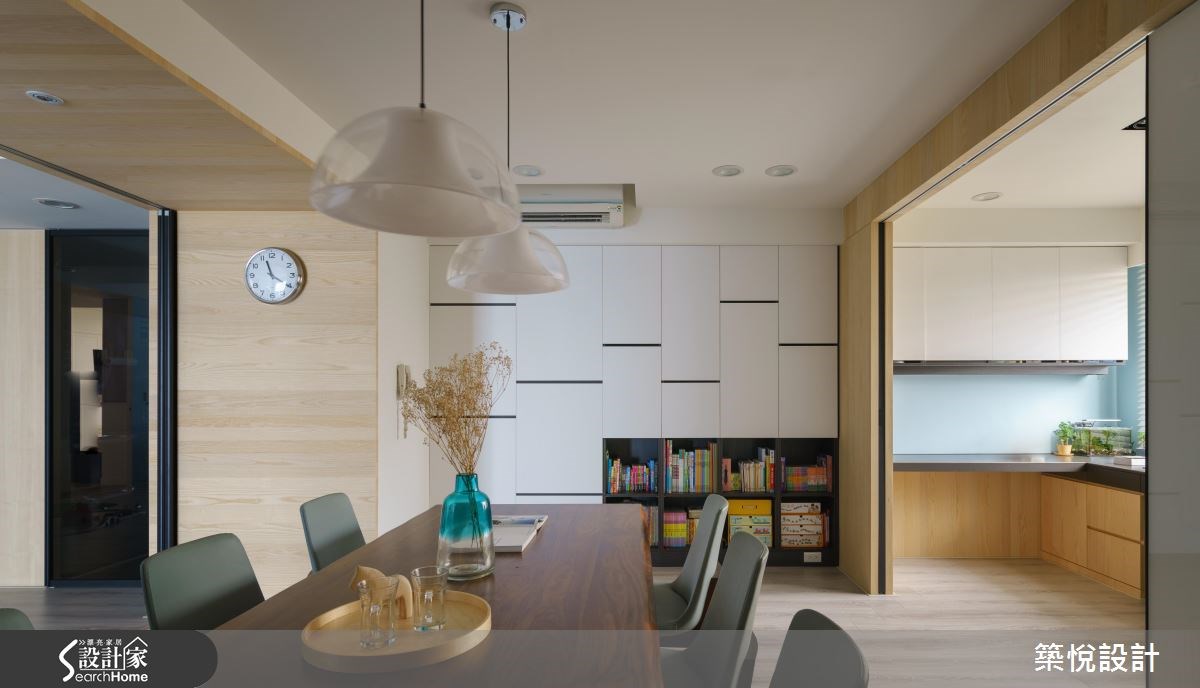 45坪中古屋(5~15年)＿北歐風餐廳書房案例圖片＿築悅空間設計＿築悅_05之15