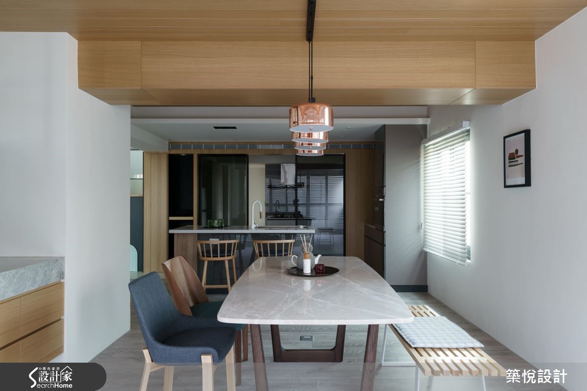 50坪老屋(16~30年)＿工業風餐廳吧檯案例圖片＿築悅空間設計＿築悅_06之12