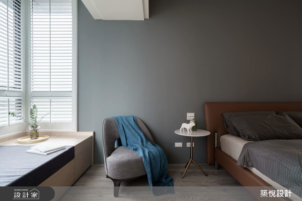 40坪新成屋(5年以下)＿北歐風臥室案例圖片＿築悅空間設計＿築悅_07之18