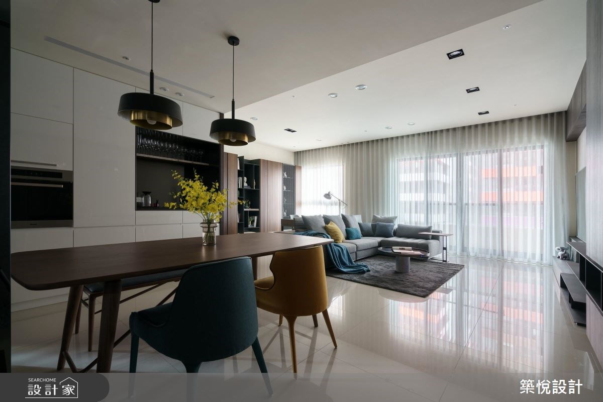 38坪新成屋(5年以下)＿現代風餐廳案例圖片＿築悅空間設計＿築悅_08之2