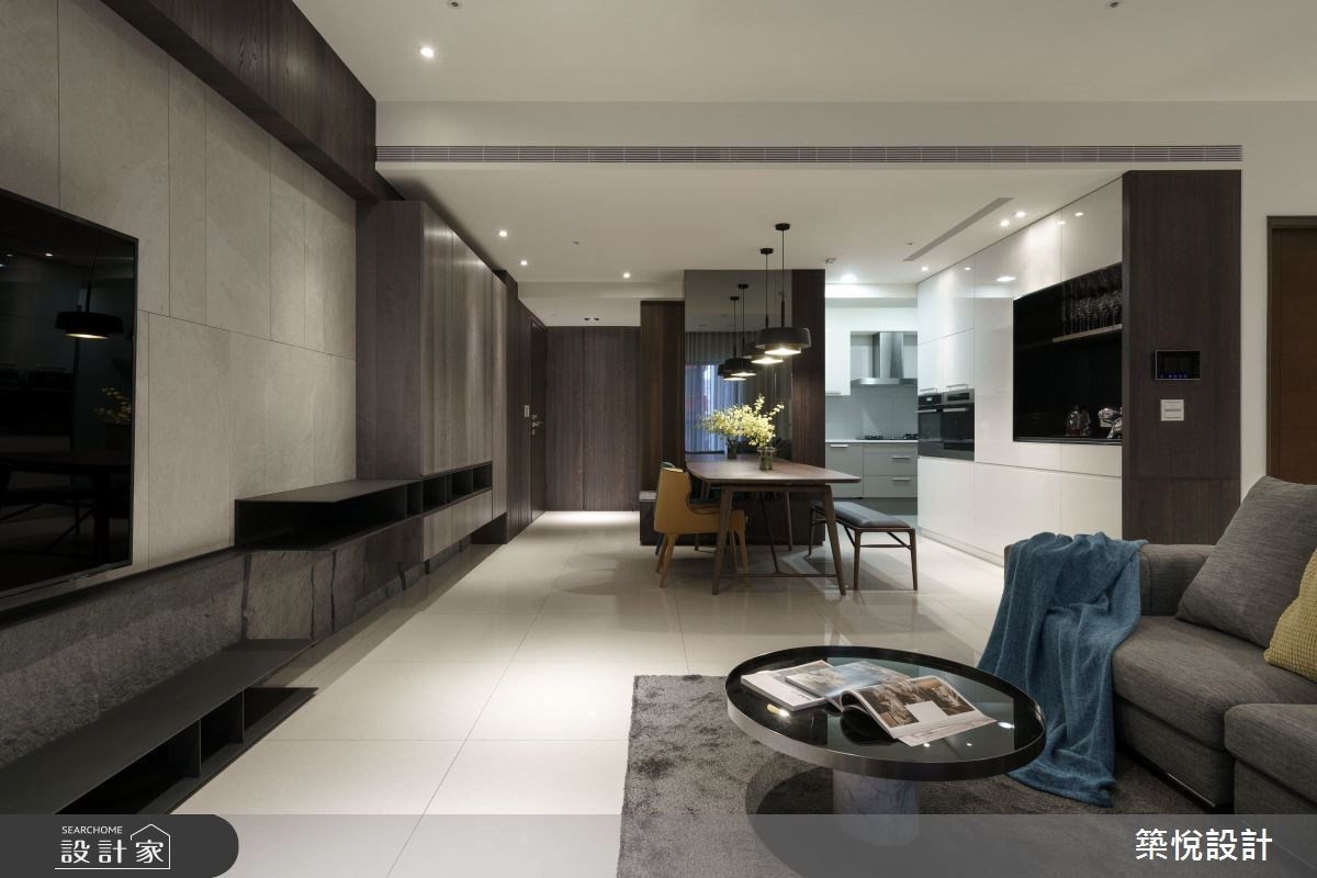 38坪新成屋(5年以下)＿現代風客廳案例圖片＿築悅空間設計＿築悅_08之7
