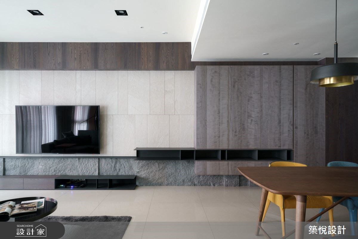 38坪新成屋(5年以下)＿現代風客廳案例圖片＿築悅空間設計＿築悅_08之13