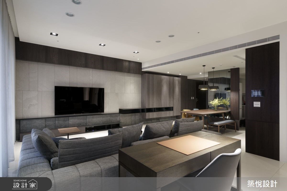 38坪新成屋(5年以下)＿現代風客廳案例圖片＿築悅空間設計＿築悅_08之14