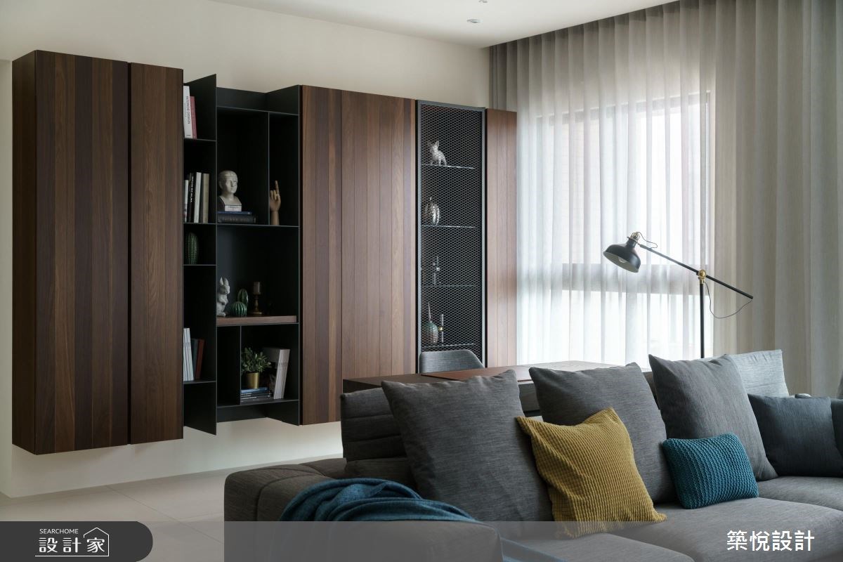 38坪新成屋(5年以下)＿現代風客廳案例圖片＿築悅空間設計＿築悅_08之15