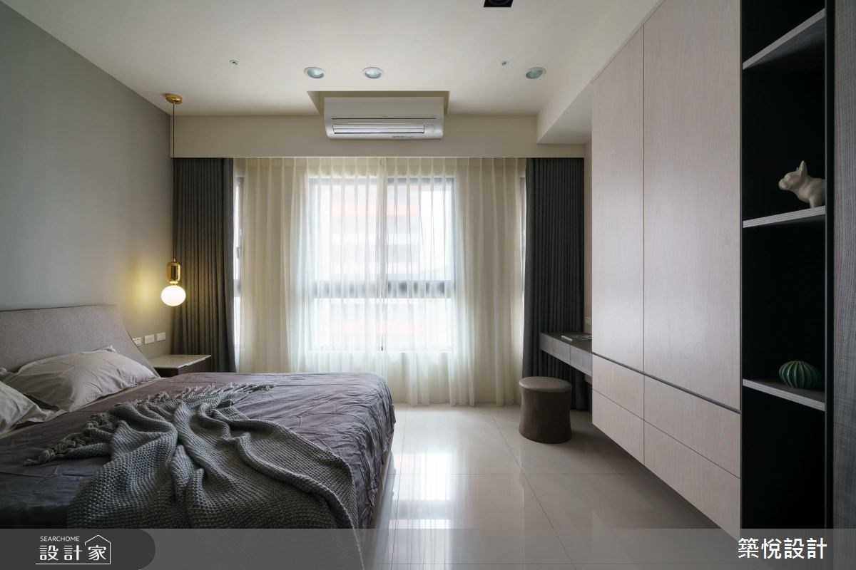 38坪新成屋(5年以下)＿現代風臥室案例圖片＿築悅空間設計＿築悅_08之18