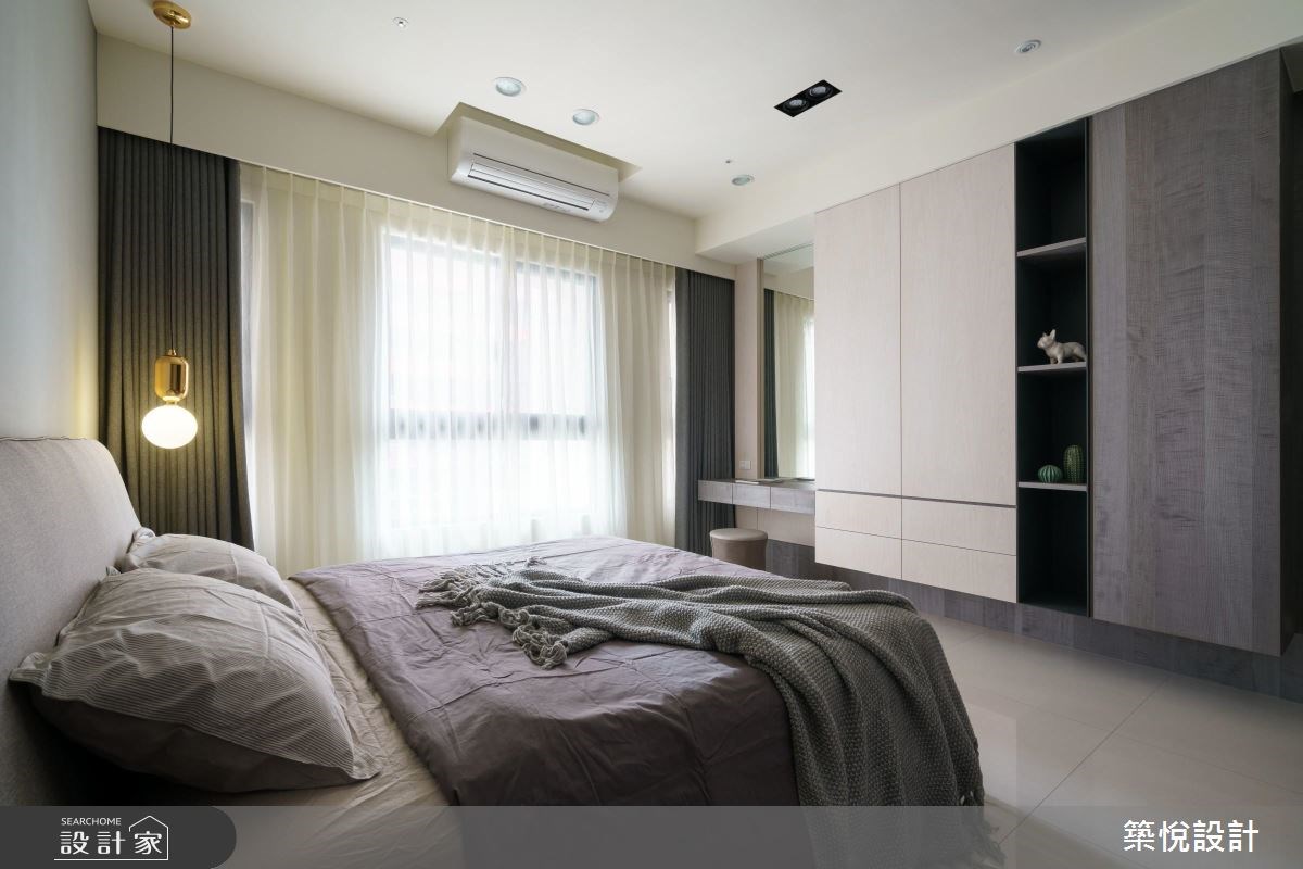 38坪新成屋(5年以下)＿現代風臥室案例圖片＿築悅空間設計＿築悅_08之19